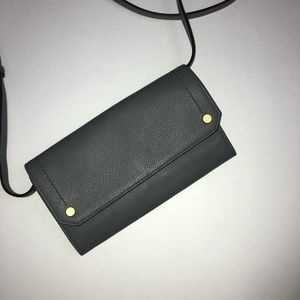 Cole Haan gray crossbody